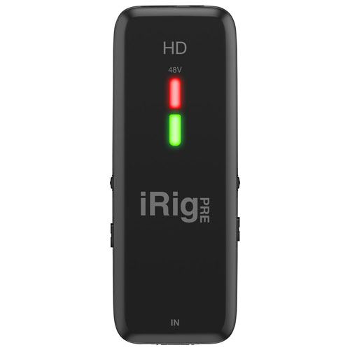 Interface stéréo mobile iRig PRE HD d'IK Multimedia