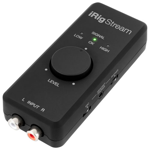 Interface audio à 2 canaux iRig Stream d'IK Multimedia