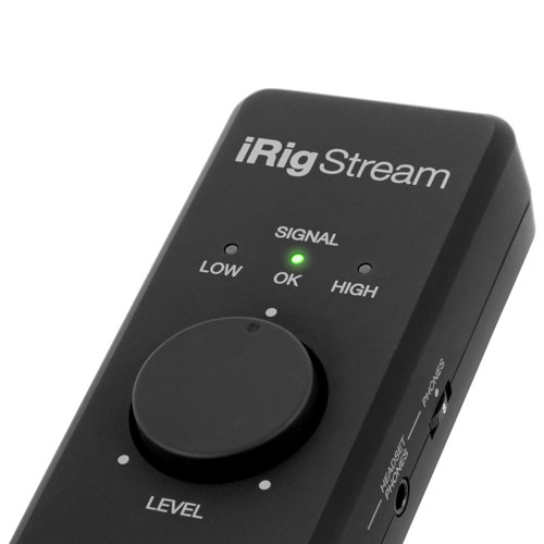 IK Multimedia iRig Stream 2-Channel Audio Interface (IP-IRIG-STREAM-IN)