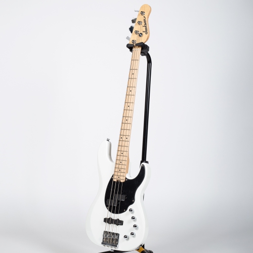 JACKSON  X Series Cbxm Iv Signature David Ellefson Concert Bass Guitar - Maple Snow In White