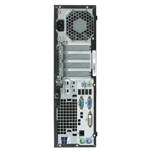 Refurbished - HP Pro Desk 400 G1 SFF Desktop Computer | Intel Core i5 4570 16GB RAM 256GB SSD Windows 10 pro with 20 inch Flat Screen HDMI Monitor