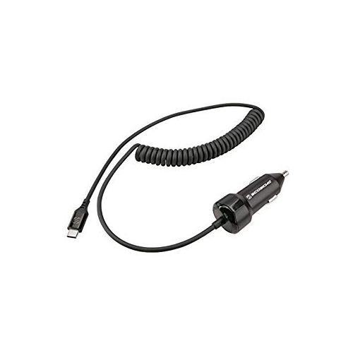 SCOSCHE CPDC83 Powervolt 18W Certified USB Fast Car Charger Power Delivery 3.0 with 3-Foot Attached Cable for Standard USB-...