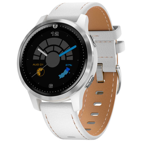 Garmin Star Wars Rey 40mm GPS Watch with Heart Rate Monitor - White