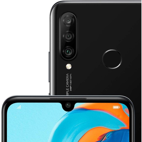 Huawei P30 Lite - Unlocked Phone - Midnight Black - Canadian Version
