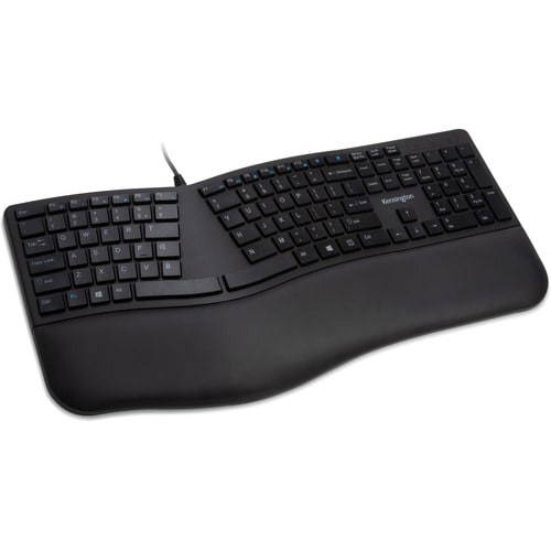 Clavier ergonomique avec fil Pro Fit de Kensington - Noir -