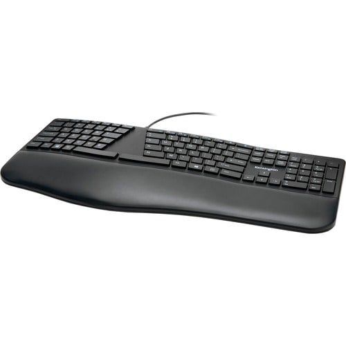 Clavier ergonomique avec fil Pro Fit de Kensington - Noir -