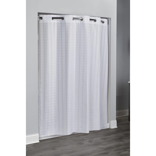 Shower Curtain Premium Hookless Magnetic Bottom Waterproof