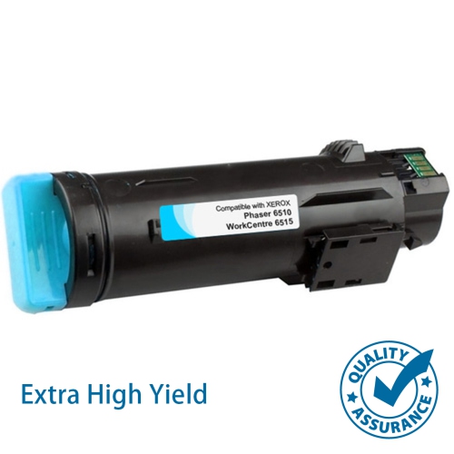 Printer Pro ™ Compatible Xerox 106R03690 Extra High Yield Cyan Toner Cartridge - Xerox Printer Phaser 6510/ WorkCentre 6515