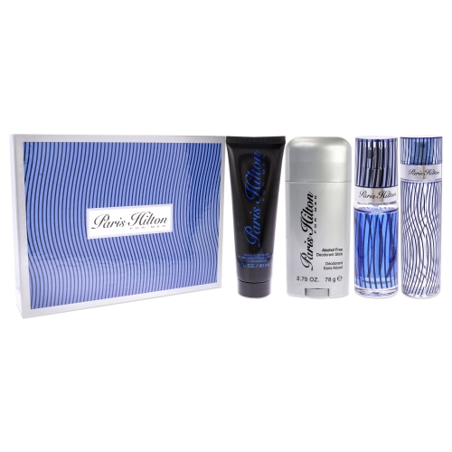 Coffret cadeau Paris Hilton - vaporisateur EDT 3,4&nbsp;oz + nettoyant pour le corps et les cheveux 3&nbsp;oz + déodorant bâton 2,75&nbsp;oz + mini