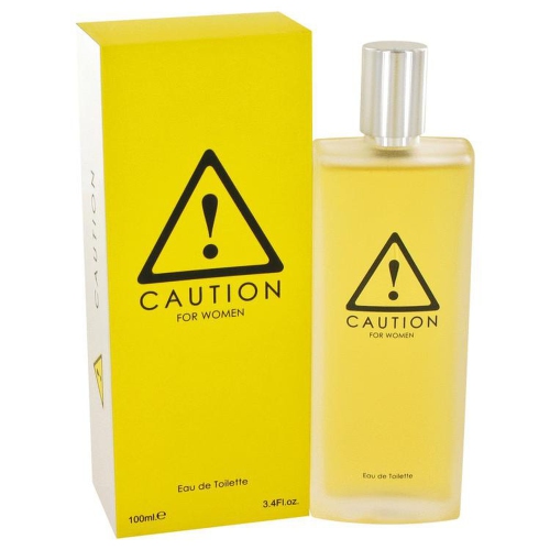 Eau de toilette en vaporisateur caution by Kraft, 3.4 oz