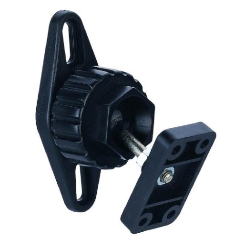 TC - Dual Speaker Wall Mount - 5.1lbs Capacity, 360 Rotation - Black