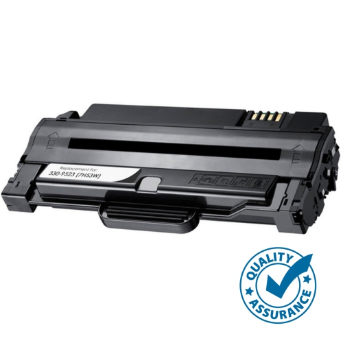 MAPLELEAF Printer Pro™ Compatible Dell 330-9523 (7H53W) Black Toner Cartridge - Dell 1130/dell 1130N/dell 1133/dell 1135N