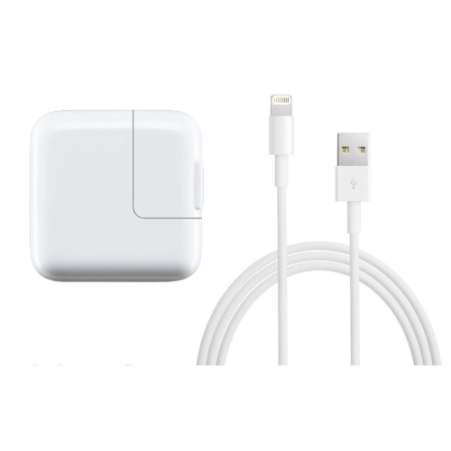 Adaptateur de chargeur mural USB de 12 W + câble Lightning de 3,3 pi pour iPad Air Mini iPod iPhone 5 6 7 8 plus
