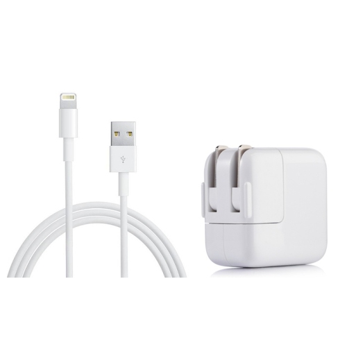 10W USB Power Wall Plug Charger Adapter + 3.3Ft Lightning Cable Cord for iPhone 5 6 7 8 Plus iPod iPad Air Mini