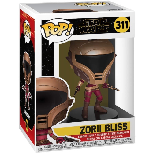 FUNKO  Pop Star Wars 3.75 Inch Action Figure Star Wars Rise Of Skywalker - Zorii Bliss #311 Best Buy has the best price by far