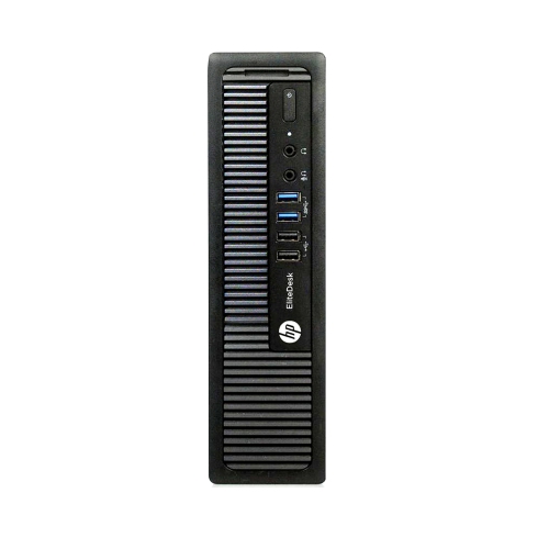 Refurbished - HP EliteDesk 800 G1 USFF Desktop Computers PC Intel Core i5 4570S@3.2GHz 16GB RAM 500GB Win10 Home HDMI Adapter(2015 Model)