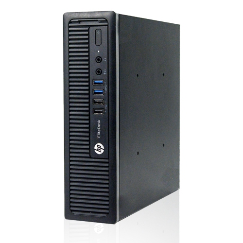 Mini-PC EliteDesk 800 G1 USFF de HP – Core i5-4570S d’Intel, 8 Go de mémoire vive, disque dur de 500 Go, Windows 10 Pro, Wi-Fi + Bluetooth 4.0 – Remi