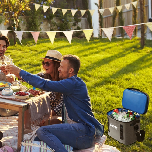 Gymax 30 Cans Soft Portable Cooler Bag Leak-Proof Insulated Water-Resistant For Picnic