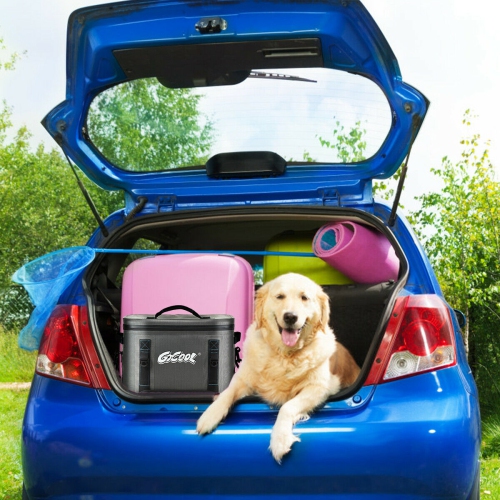 Gymax 30 Cans Soft Portable Cooler Bag Leak-Proof Insulated Water-Resistant For Picnic