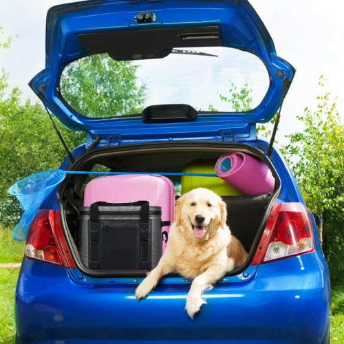 Gymax 38 Cans Portable Cooler Bag Leak-Proof Insulated Water-Resistant For Camping