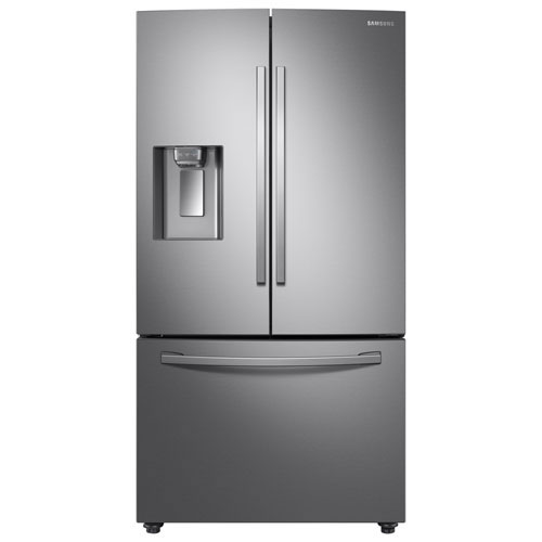 Réfrigérateur à deux portes de 36 po de Samsung - Inox - BO - Parfait état