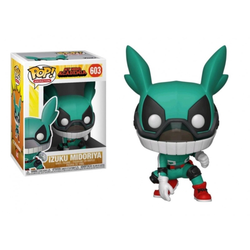 FUNKO  Pop Animation 3.75 Inch Action Figure My Hero Academia - Izuku Midoriya Masked #603 great pops
