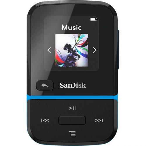 SanDisk Clip Sport Go 32 GB Flash MP3 Player - Blue