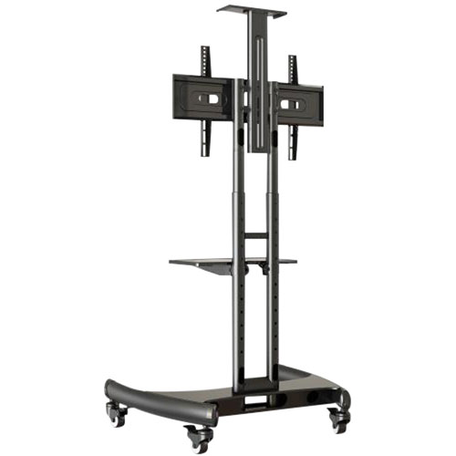 Rocelco VSTC Standard TV Cart - Black