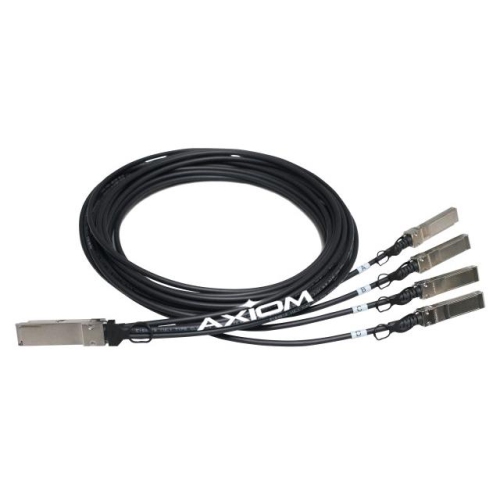 AXIOM MEMORY  40GBase-Cr4 Qsfp+4 10GBase-Cu Sfp+Dac 3M (470-Aage-Ax)