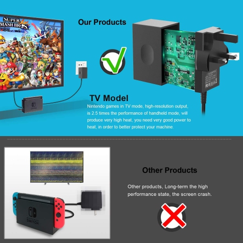 Charger for Nintendo Switch Lite / Switch, [Latest Version] YCCSKY...