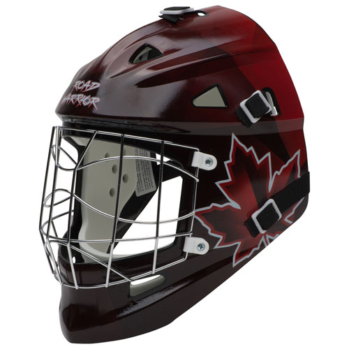 Road Warrior Pro Style Canada Street Hockey Goalie Mask