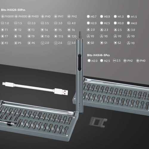 Mini tournevis électriques portatifs de précision LaptoKing est un ensemble d’outils de réparation à faire soi-même pour caméra de téléphone mobile