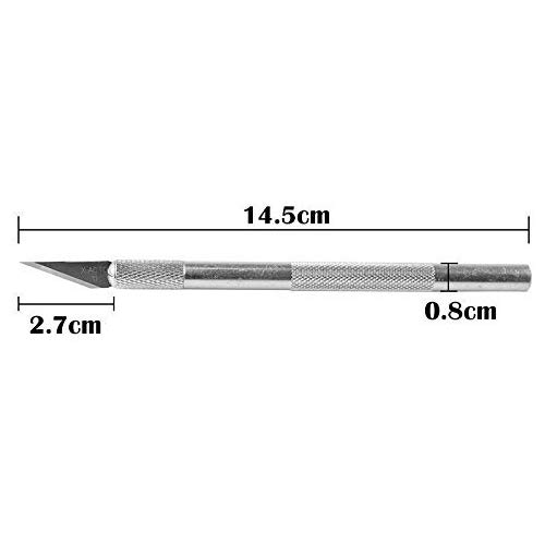 Ensemble de couteaux à lame rétractable LaptoKing 7 pièces/ensemble de couteaux passe-temps pour bricolage lames de précision multifonctions - Garant