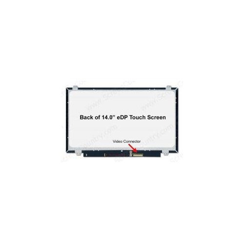 LAPTOPKING  New Replacement Lcd Led Screen for B140Xtk01.0 Screen 14 Inch Glossy 40 Pin - 1 Year Warranty