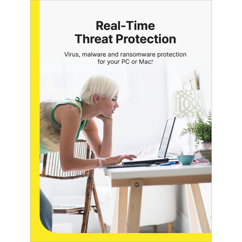Norton AntiVirus Plus (PC/Mac) - 1 Device - 2GB Cloud Backup - 1-Year Subscription - Digital Download