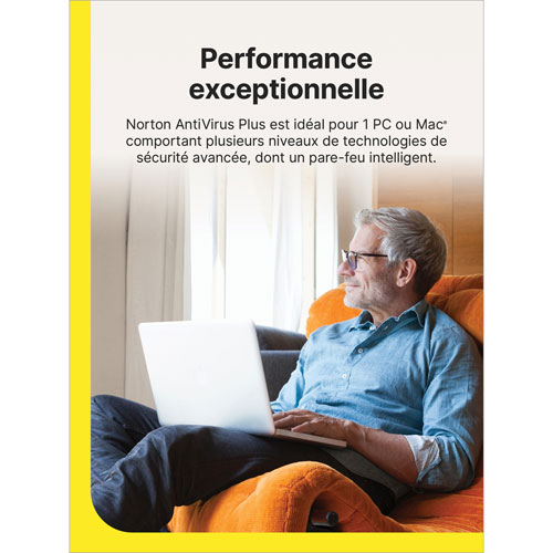 Norton AntiVirus Plus (PC/Mac) - 1 Device - 2GB Cloud Backup - 1-Year Subscription - Digital Download