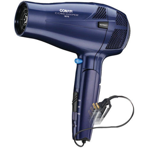 CONAIR  289Vh 1, 875-Watt Cord-Keeper Folding Dryer