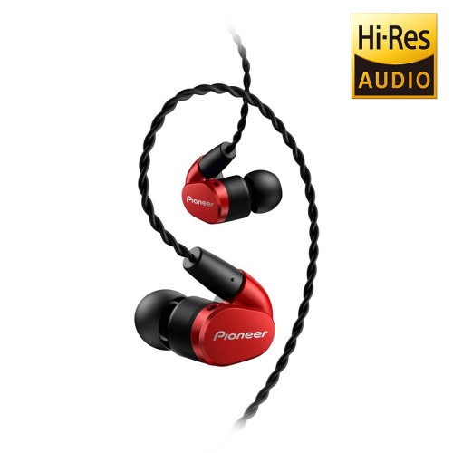 Pioneer Se Ch5t R In Ear Earphones High Resolution Certified Red Best Buy Canada