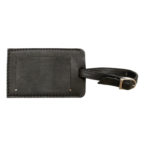 ASHLIN  ® Designer | Madrid Rectangular Luggage Bag Tag With Adjustable Strap