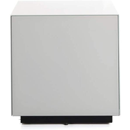 SONOROUS STB-45 All Glass Cube Side Table / Night Stand