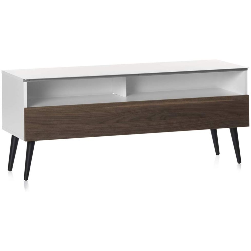 SONOROUS VL-1200 Series Modern Wood TV Stand with Solid Wood Legs for TVs up to 65"