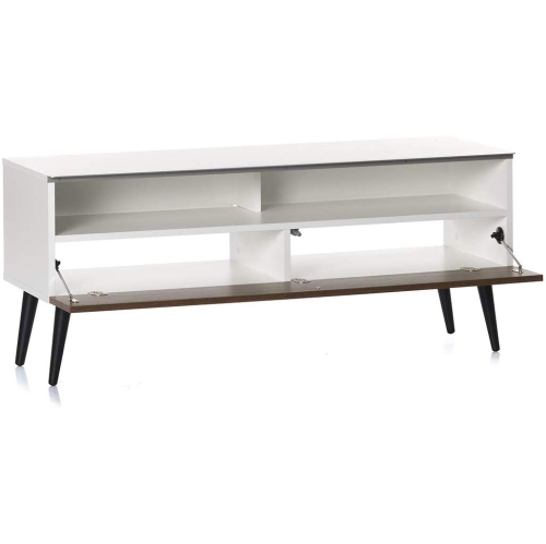 SONOROUS VL-1200 Series Modern Wood TV Stand with Solid Wood Legs for TVs up to 65"