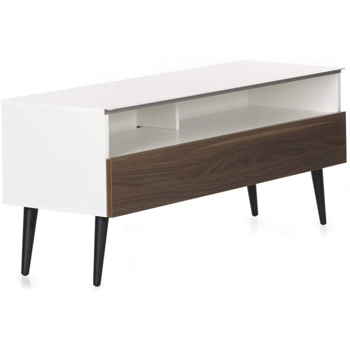 SONOROUS VL-1200 Series Modern Wood TV Stand with Solid Wood Legs for TVs up to 65"