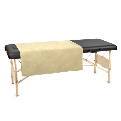 Drap de table de massage en flanelle Beige 60"x100"