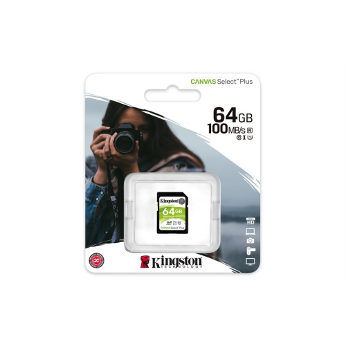 Kingston Canvas Select Plus 64GB SDXC Card SDS264GBCR