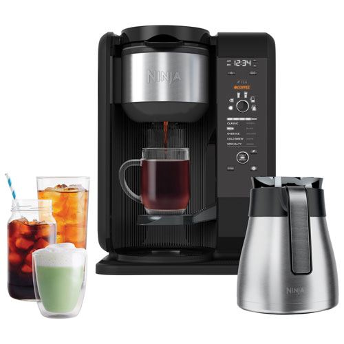 Ninja Hot and Cold Brew System (CP307C) - 10-Cup - Black