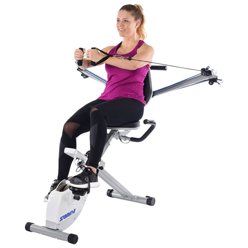 Stamina Recumbent Bike & Strength System
