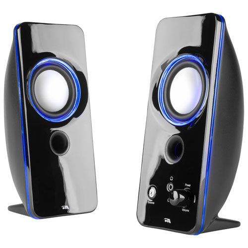 Cyber Acoustics LED Bluetooth 2.0 Computer Speaker System
