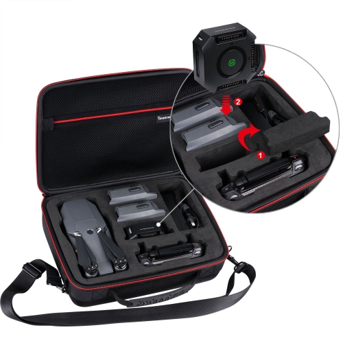 Smatree D500 Carry Case for DJI Mavic Pro Platinum/ Battery Charger/ Remote...