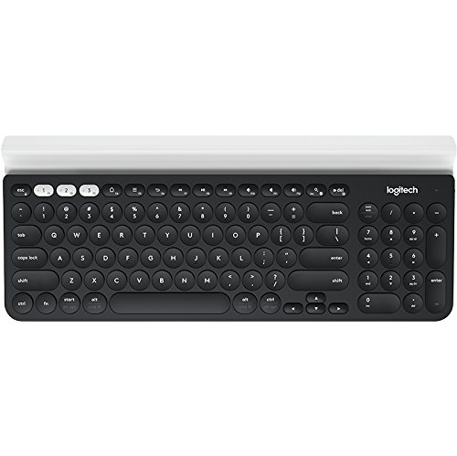 Logitech K780 Multi-Device Wireless Keyboard for Computer, Phone and Tablet FLOW Cross-Computer Control Compatible